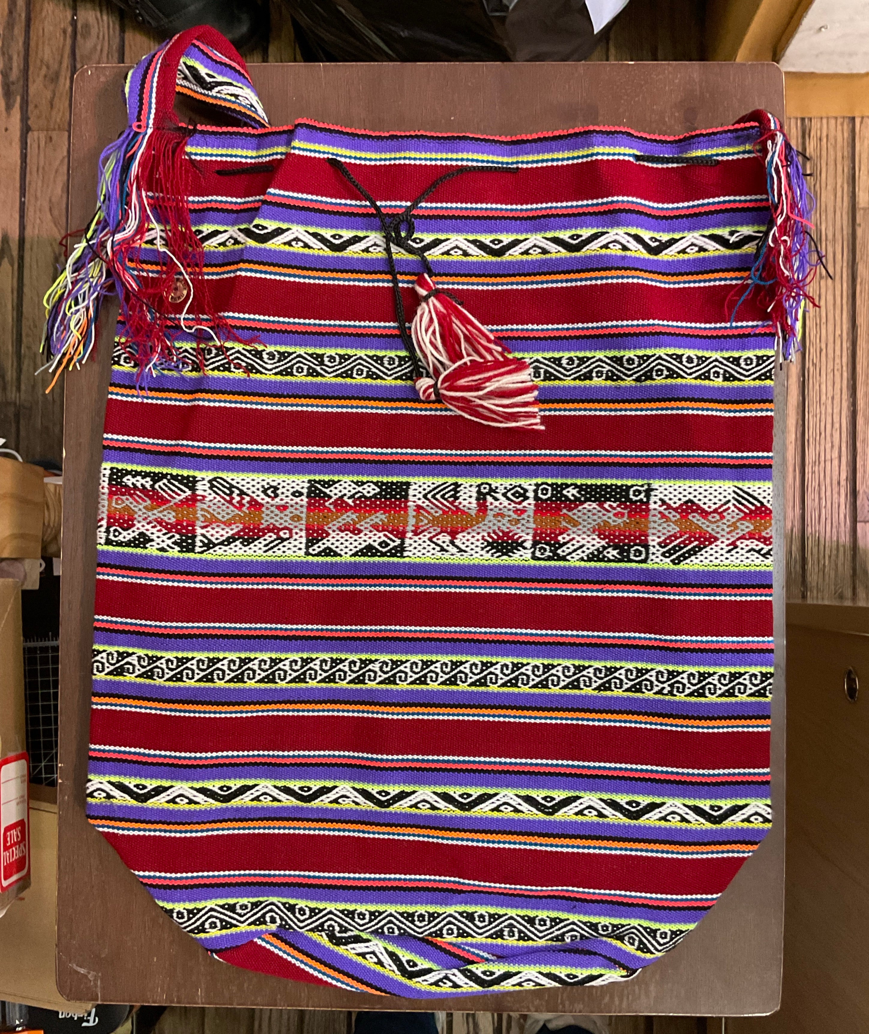 Acrylic Peruvian Bag