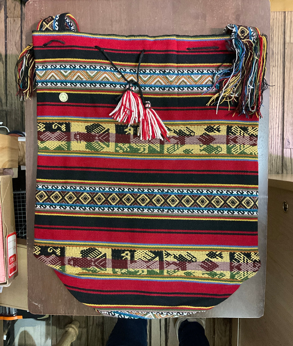 Acrylic Peruvian Bag
