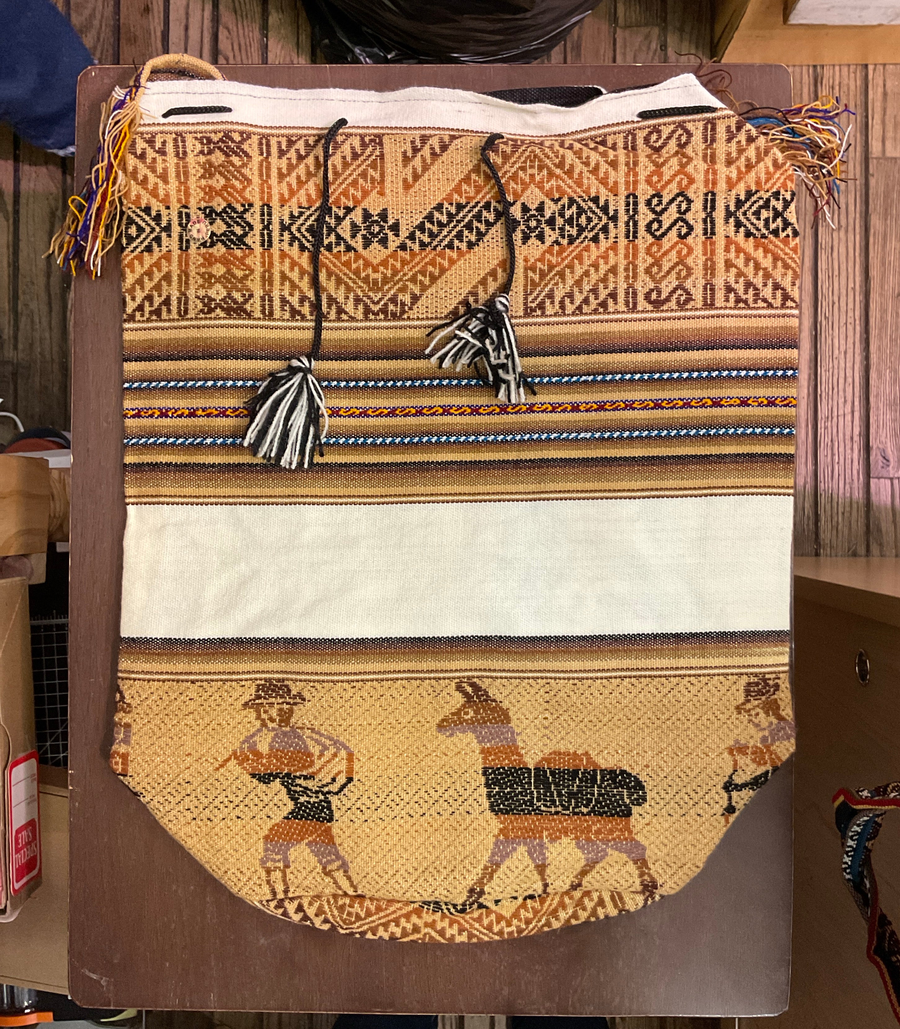 Acrylic Peruvian Bag