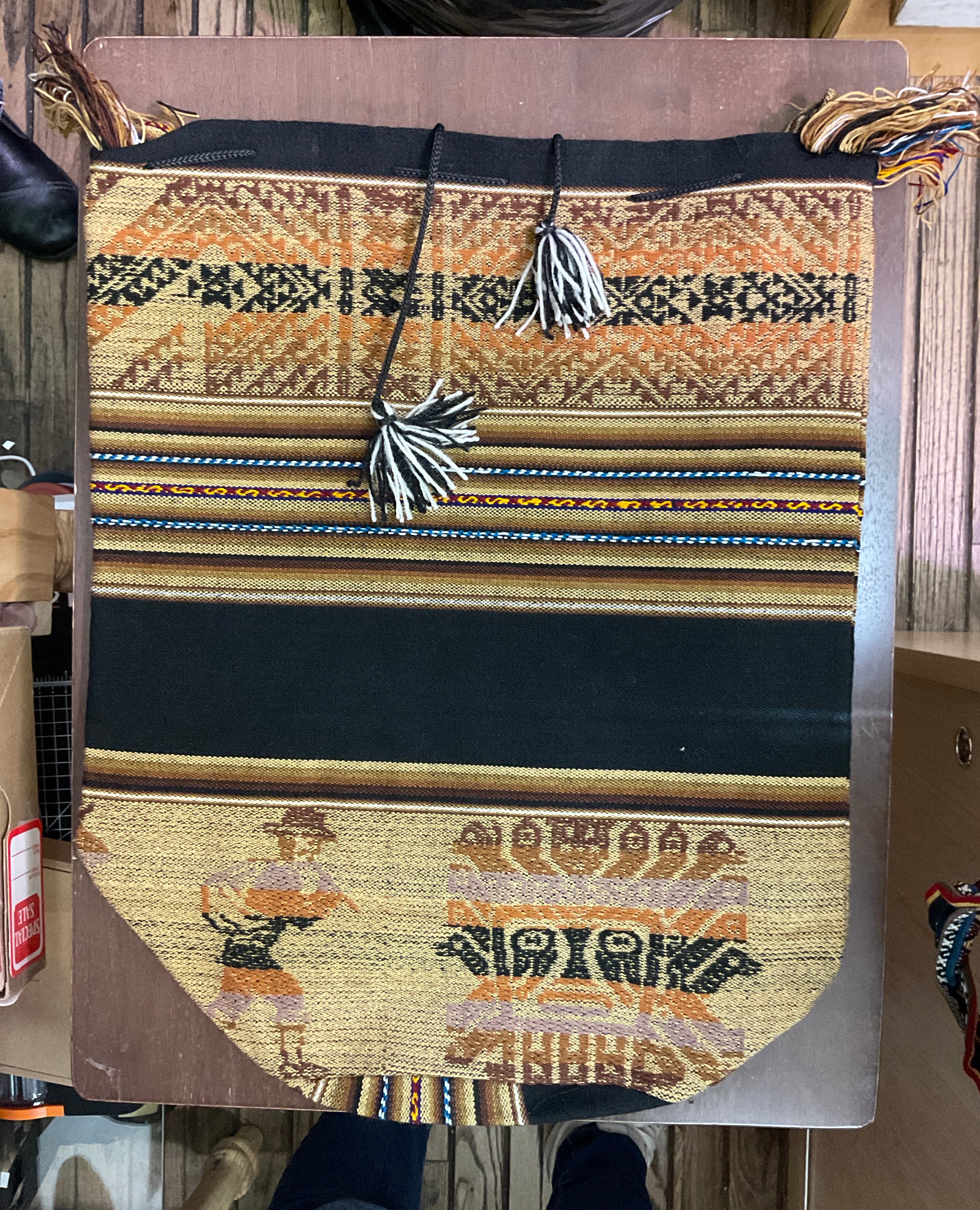 Acrylic Peruvian Bag