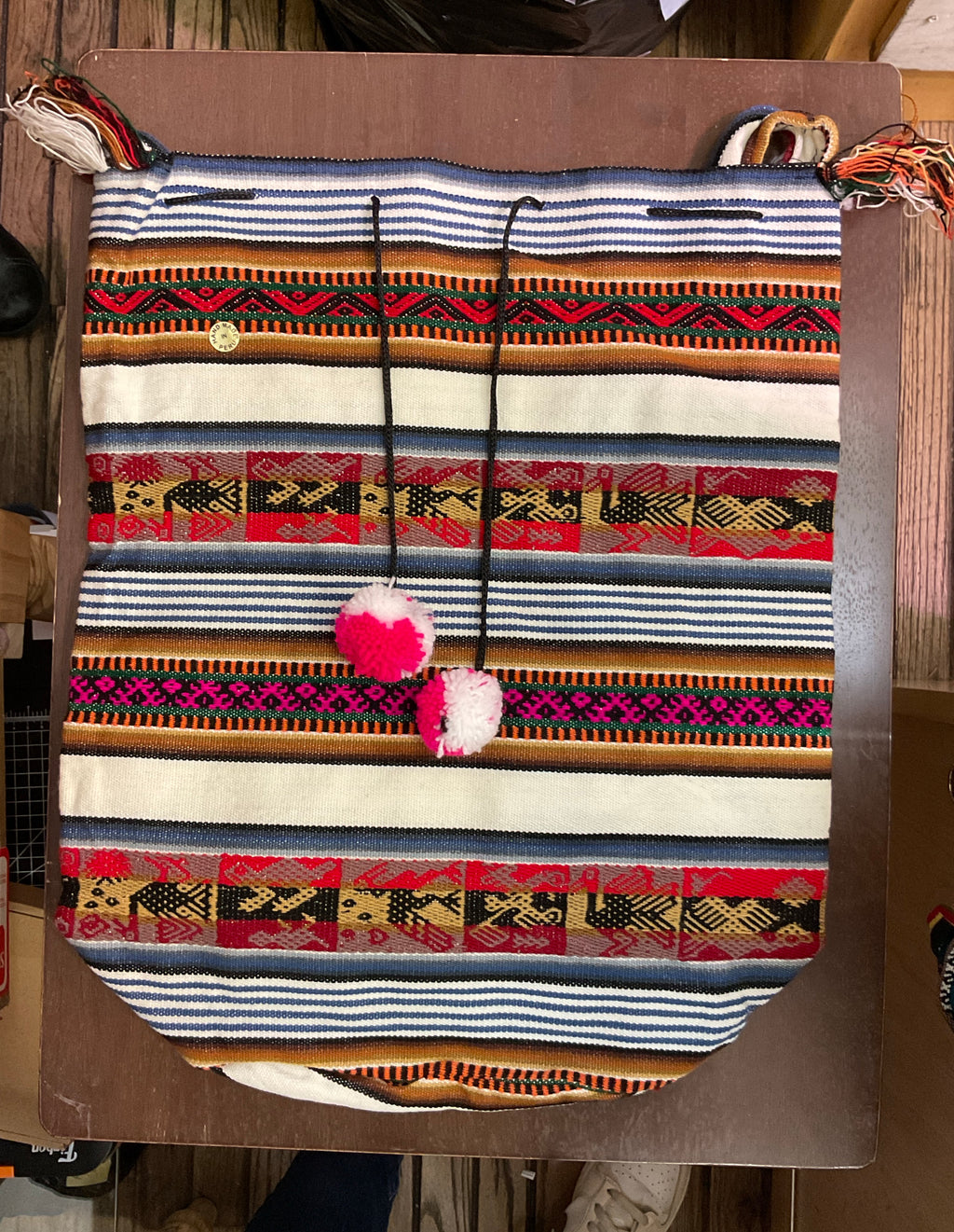 Acrylic Peruvian Bag