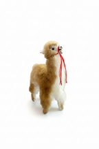 Handmade Vicuña Figurine – Alpaca Fur Andean Keepsake