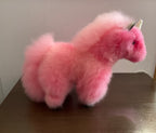 Kusi Friends Unicorn (23cm) - Baby Alpaca Fur Animal