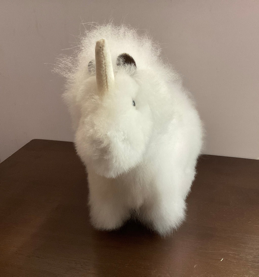 Kusi Friends Unicorn (23cm) - Baby Alpaca Fur Animal