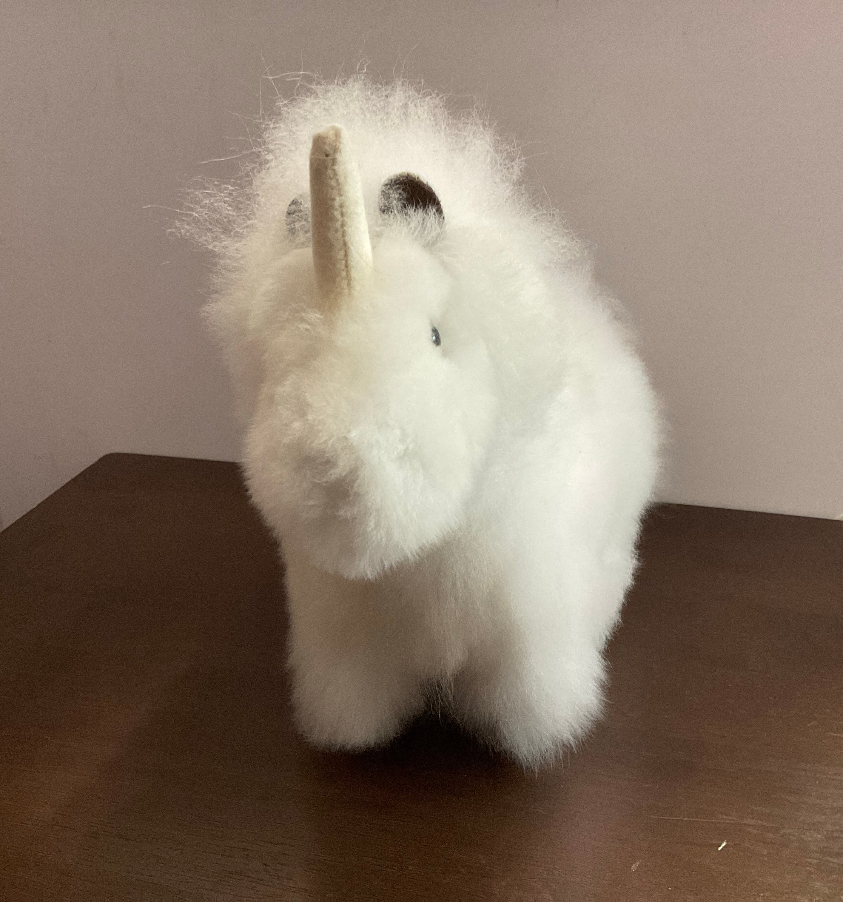 Kusi Friends Unicorn (23cm) - Baby Alpaca Fur Animal