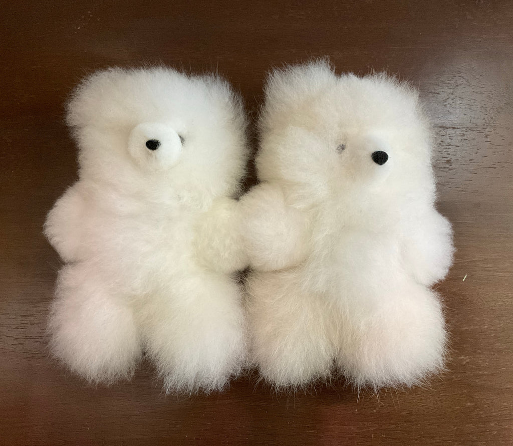Kusi Friends Bear (16cm) - Baby Alpaca Fur Animal