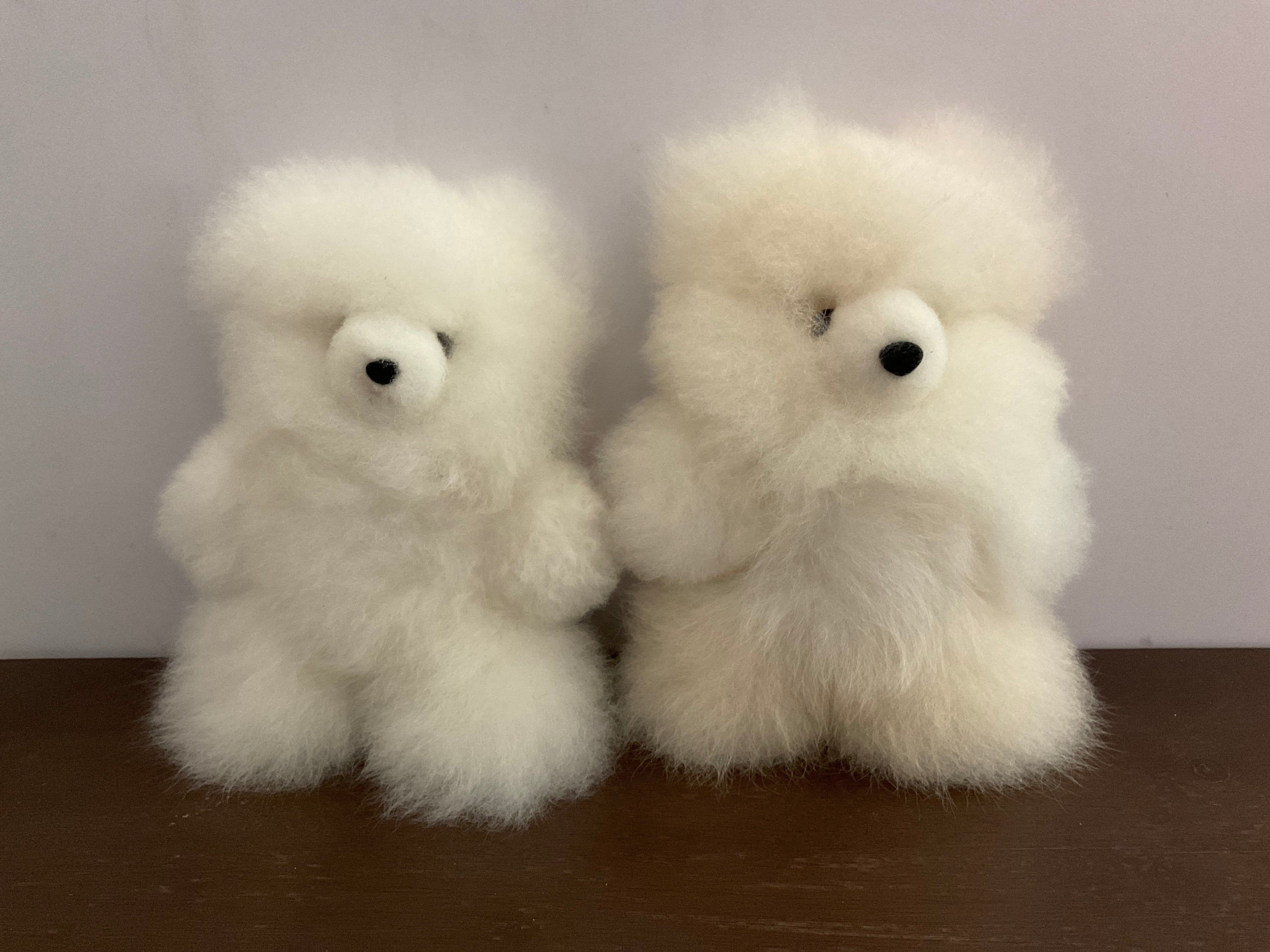 Kusi Friends Bear (16cm) - Baby Alpaca Fur Animal