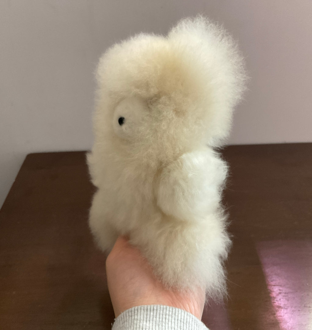Kusi Friends Bear (16cm) - Baby Alpaca Fur Animal