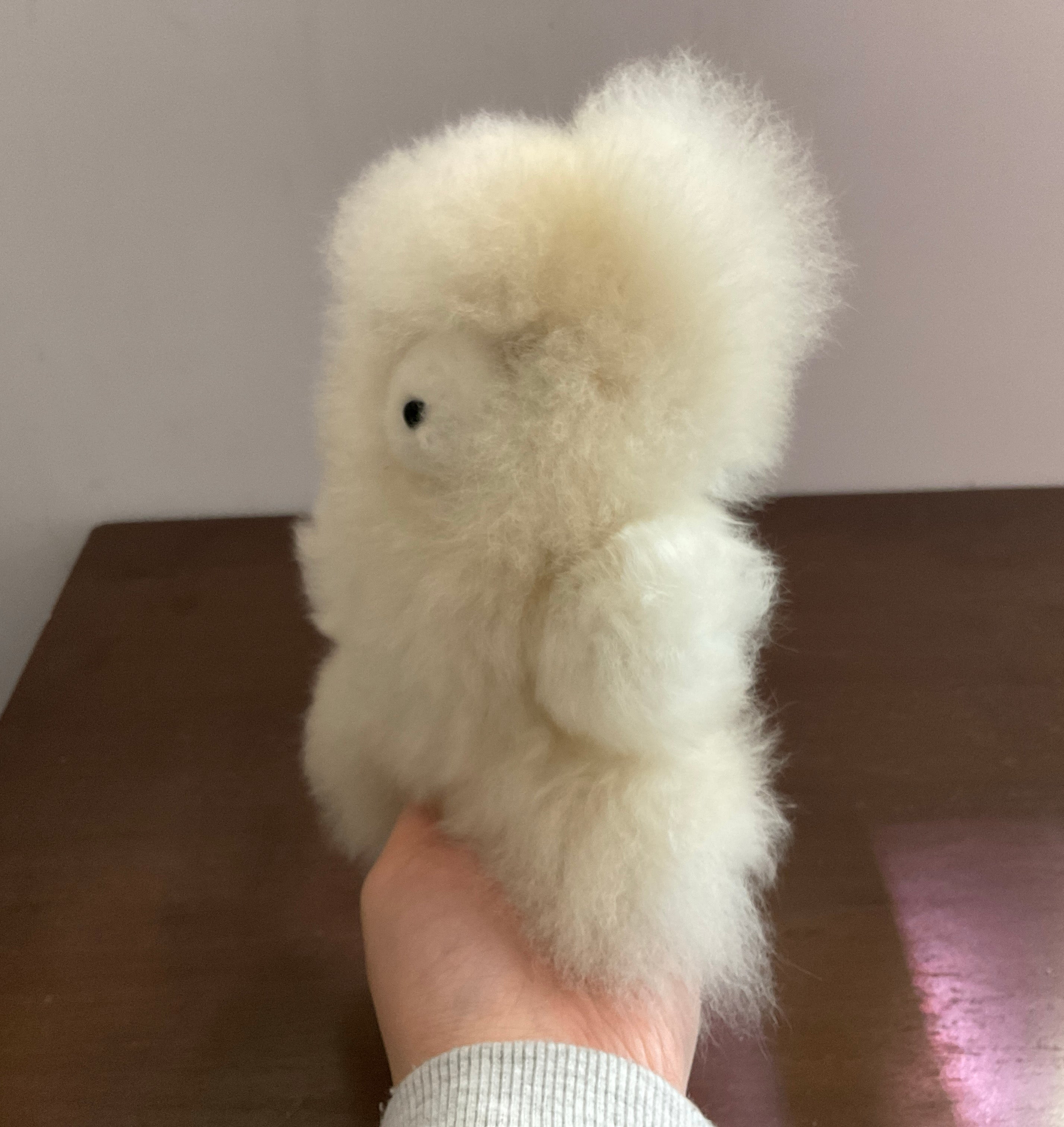 Kusi Friends Bear (16cm) - Baby Alpaca Fur Animal