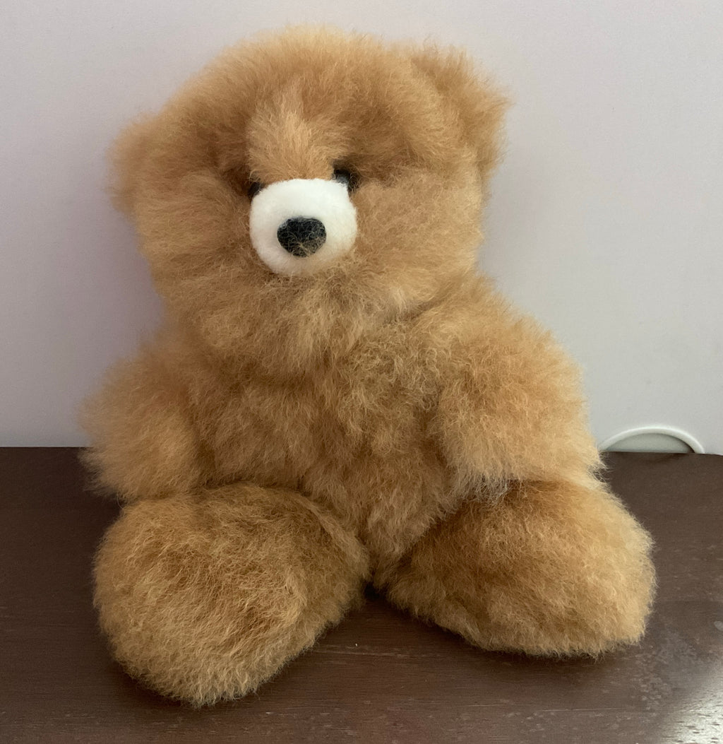 Kusi Friends Bear (24cm) - Baby Alpaca Fur Animal