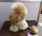 Kusi Friends Lion (26cm) - Baby Alpaca Fur Animal