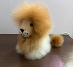 Kusi Friends Lion (18cm) - Baby Alpaca Fur Animal
