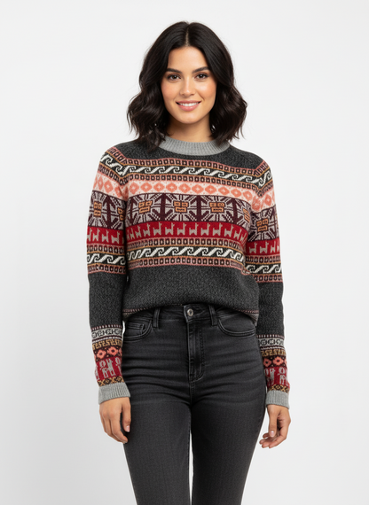 Woman’s INTI Handwoven Alpaca Sweater