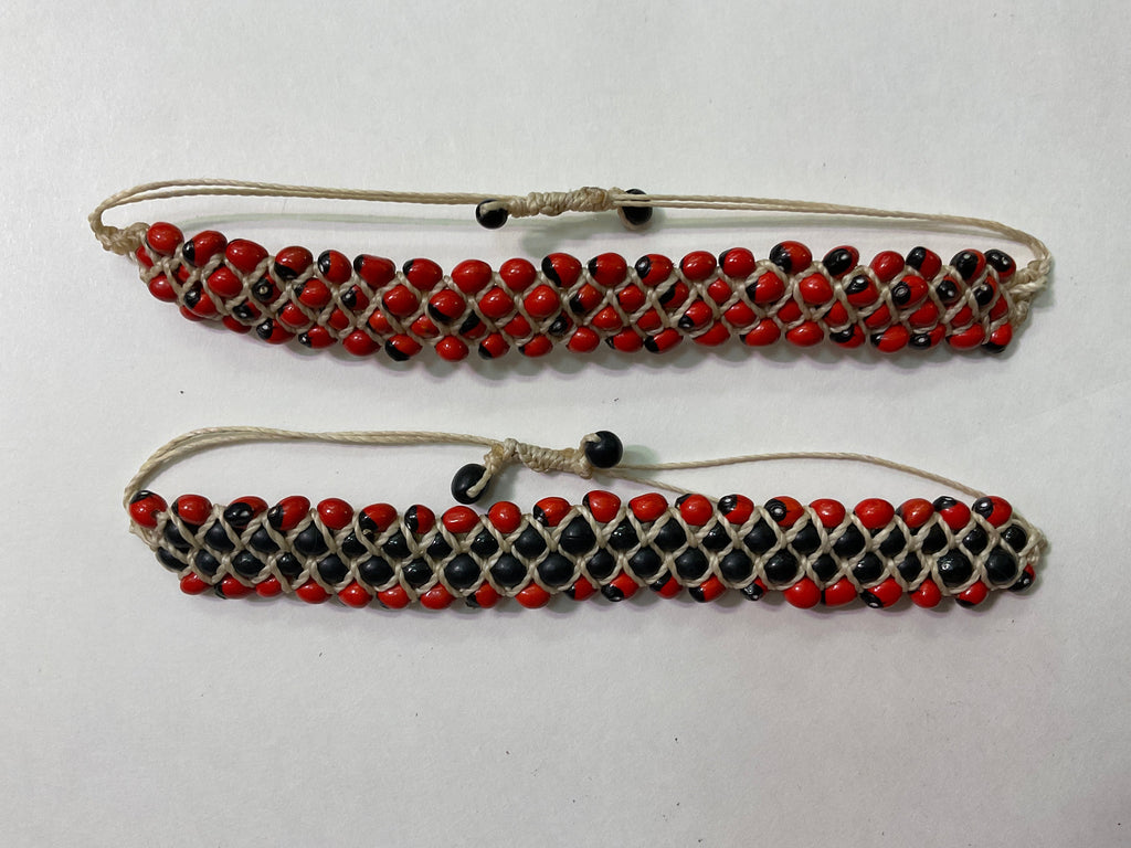 Woven Huayruro Bracelet