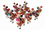 Llamas de fiesta